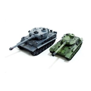 Танковый бой Zegan 2 танка, масштаб 1:28 - 99824 99824