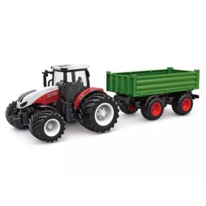 Радиоуправляемый фермерский трактор Korody с прицепом , широкие колеса 6CH 1:24 KR6645K KR6645K